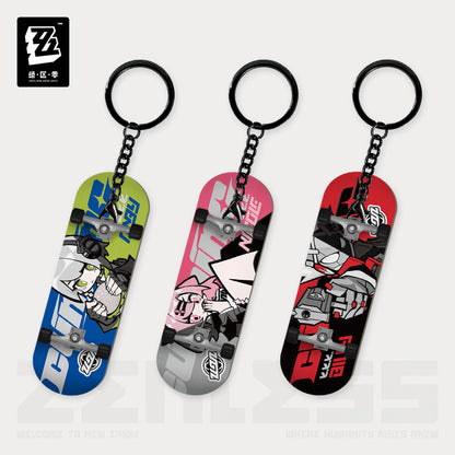 Strap Fingertips Skateboard [ZZZ Zenless Zone Zero] - Cunning Hares - Chibi Series (plusieurs modèles)