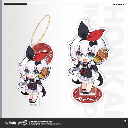 Acrylic Stand Keychain [Honkai Impact 3rd] - Chibi - Delicious Ship Series - KFC Collab General Product