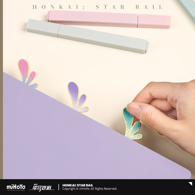 Métal Bookmark [Honkai: Star Rail] - Origami Bird Clash