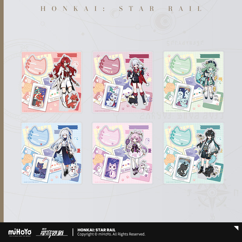 Acrylic Stand [Honkai: Star Rail] - Tiny Cat Series Vol.2