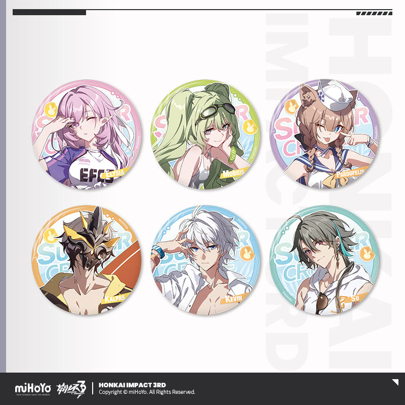 Badge [Honkai Impact 3rd] - Summer Cruise Episode Elysia vol.4 (plusieurs modèles)