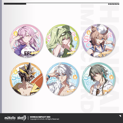 Badge [Honkai Impact 3rd] - Summer Cruise Episode Elysia vol.4 (plusieurs modèles)