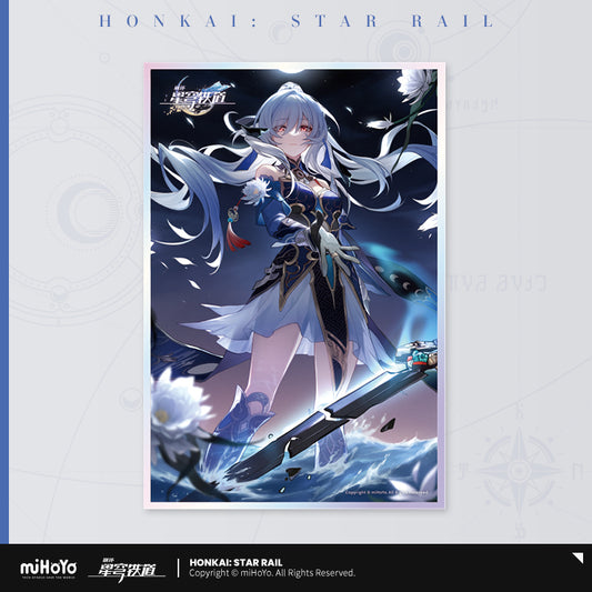 Acrylic Shikishi [Honkai: Star Rail] - Jingliu - I Shall Be My Own Sword - Cônes Lumineux vol.4