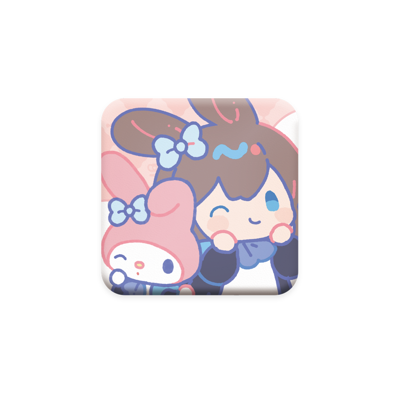 Badge en PU [Arknights] - Sanrio Collab