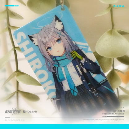 Acrylic Strap avec 1 face Lenticulaire [Blue Archive] Countermeasure Council (Plusieurs modèles)