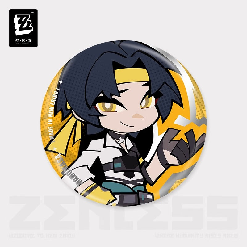Badge [ZZZ Zenless Zone Zero]  - H.S.O.S.6 / Section 6 - Chibi Series