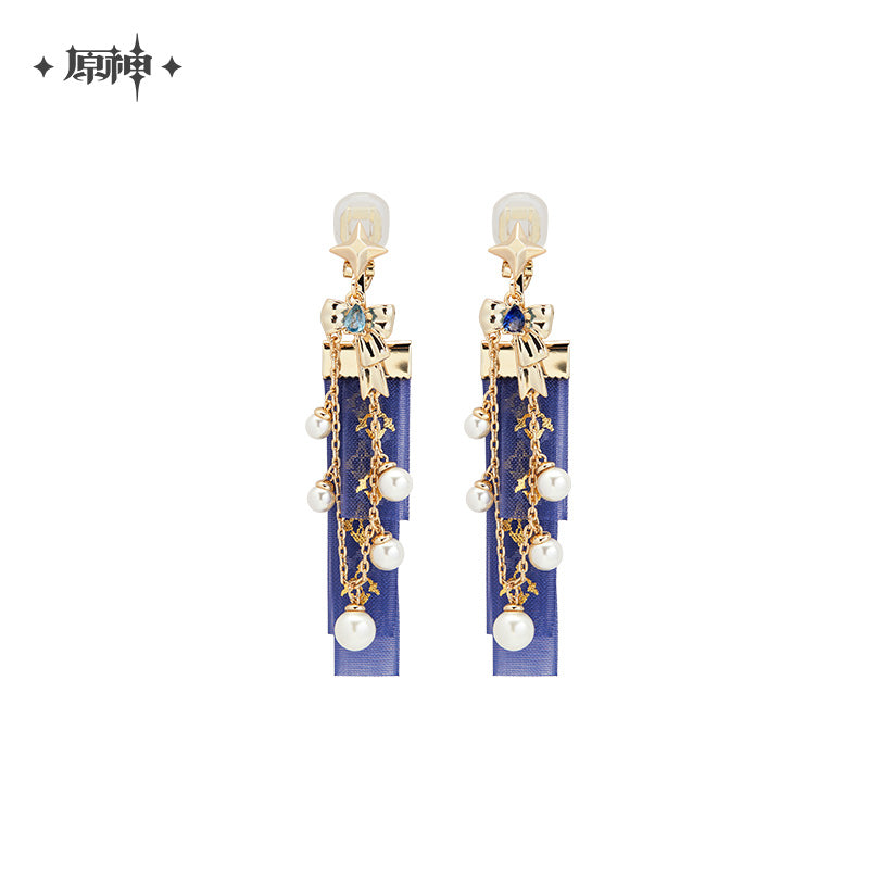 Boucles d'Oreilles [Genshin Impact] - Pearl Type - Furina Impression Collection