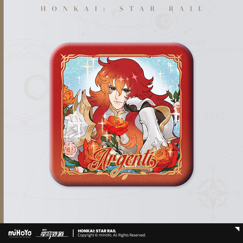 Badge [Honkai: Star Rail] - Argenti - Pure and Beautiful Series (plusieurs modèles)