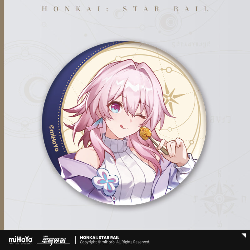 Badge [Honkai: Star Rail] - Time To Feast Gourmet Tour Series / KFC Collab (plusieurs modeles)