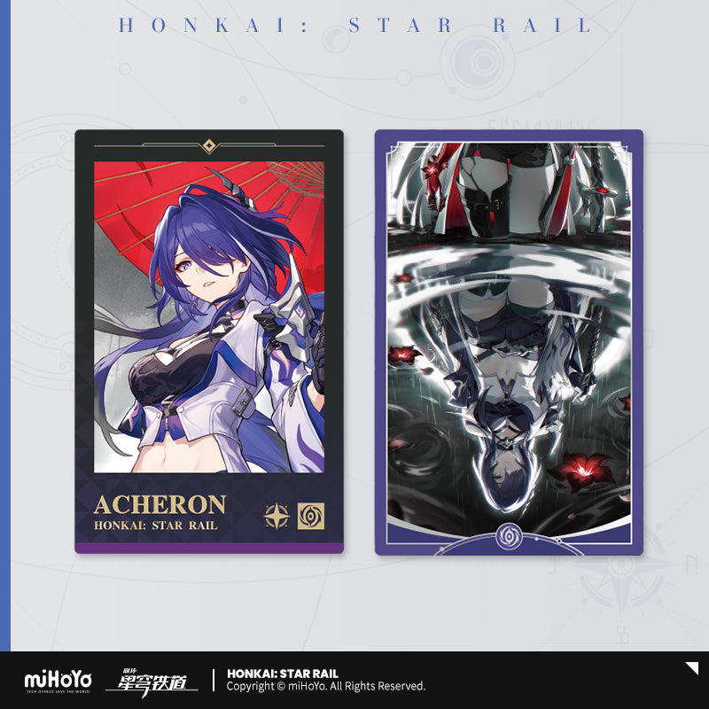 Carte / Polaroid [Honkai: Star Rail] - Acheron / Mei Bosenmori Raiden - Limited (plusieurs modèles)