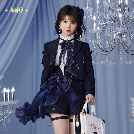 Veste Courte [Genshin Impact] - Noir - Furina Impression Collection