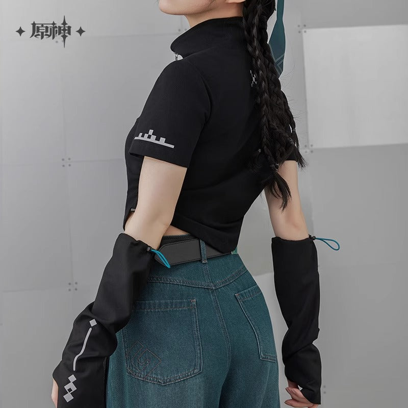 T Shirt Demi-Sleeve a Zip [Genshin Impact] - Kinich Impression Collection
