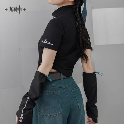 T Shirt Demi-Sleeve a Zip [Genshin Impact] - Kinich Impression Collection