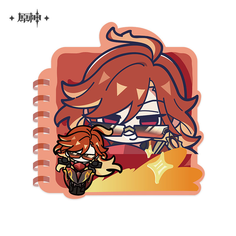 Mini Carnet a Spirale[Genshin Impact] - Natlan - Emoji / Emoticones Series