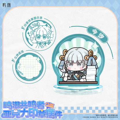 Acrylic Stamp [Wuthering Waves] - Chibi Resonator Theme (Aleatoire)