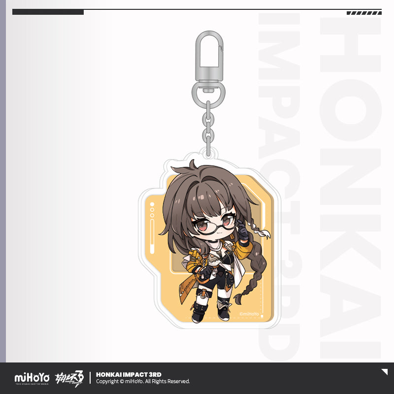 Acrylic Strap [Honkai Impact 3rd] - Part 2 Chibi series - (Plusieurs Modèles)