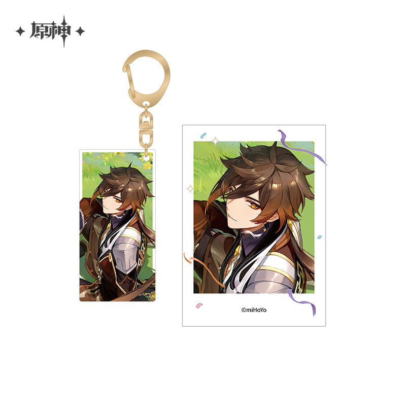 Keychain Acrylic + Polaroid [Genshin Impact] (Plusieurs modèles) - FES 2023