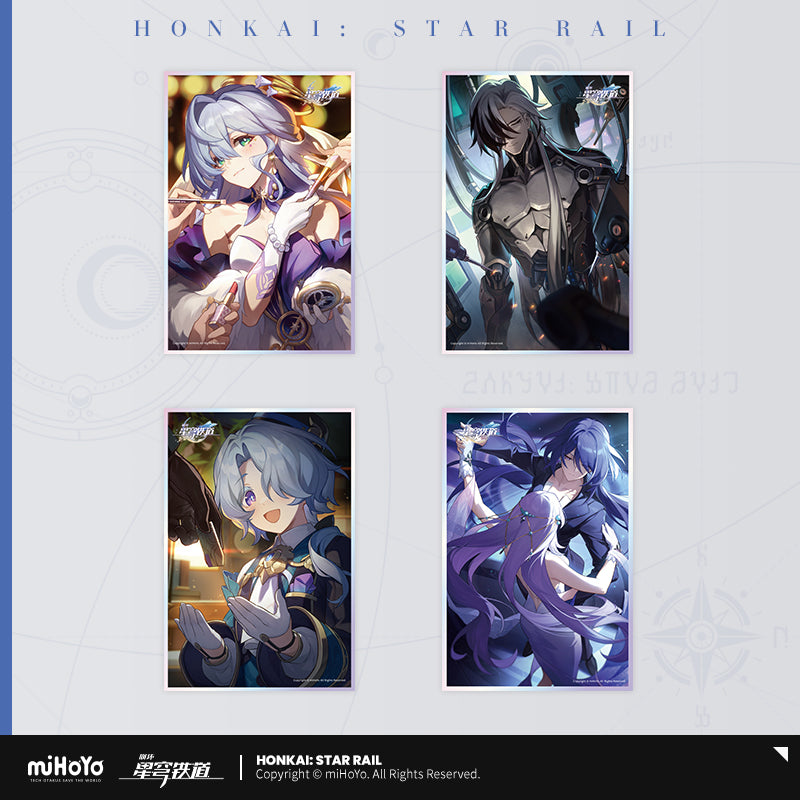 Acrylic Shikishi [Honkai: Star Rail] - Cônes Lumineux vol.9 (plusieurs modèles)