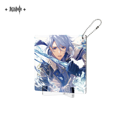 Acrylic strap / coaster avec standee [Genshin Impact] Fateful Day series (Plusieurs modèles)