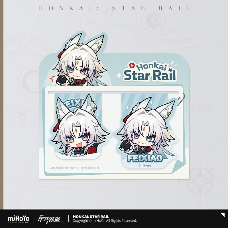 Magnetic Bookmark [Honkai: Star Rail] - Série Emoticônes / Sticker