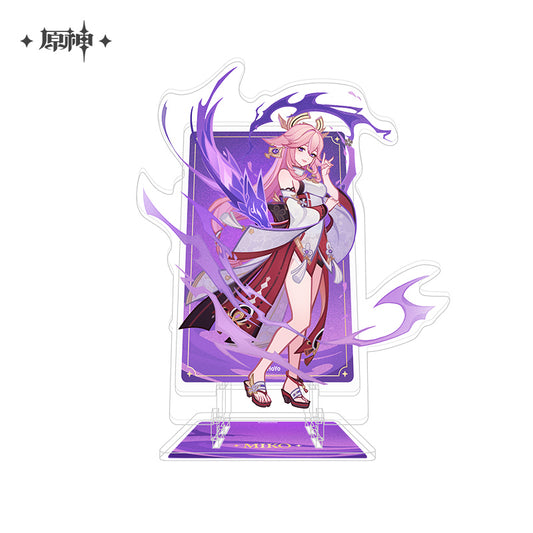 Acrylic Stand [Genshin Impact] - Yae Miko - Genius Invokation TCG