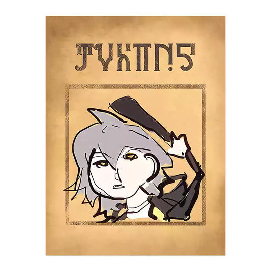 Poster [Honkai: Star Rail] Trailblazer - Belobog Wanted Poster - Custom Made