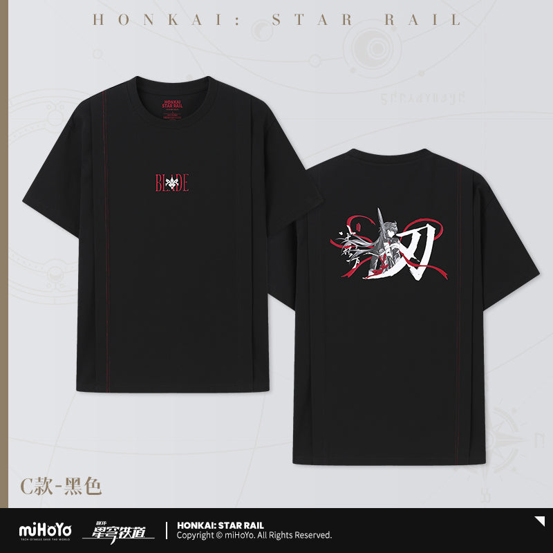 T-Shirt [Honkai: Star Rail] Type C - Blade Impressions