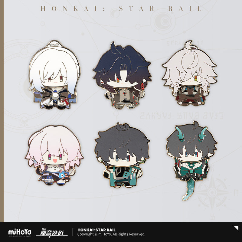 Badge Mouvant Metal [Honkai: Star Rail] - Chibi Doll Series