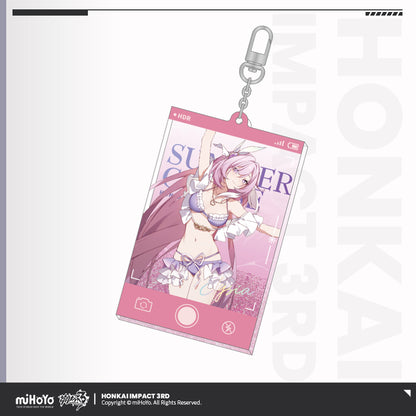 Glitter Acrylic Keychain [Honkai Impact 3rd] - Summer Cruise vol.3 (plusieurs modèles)