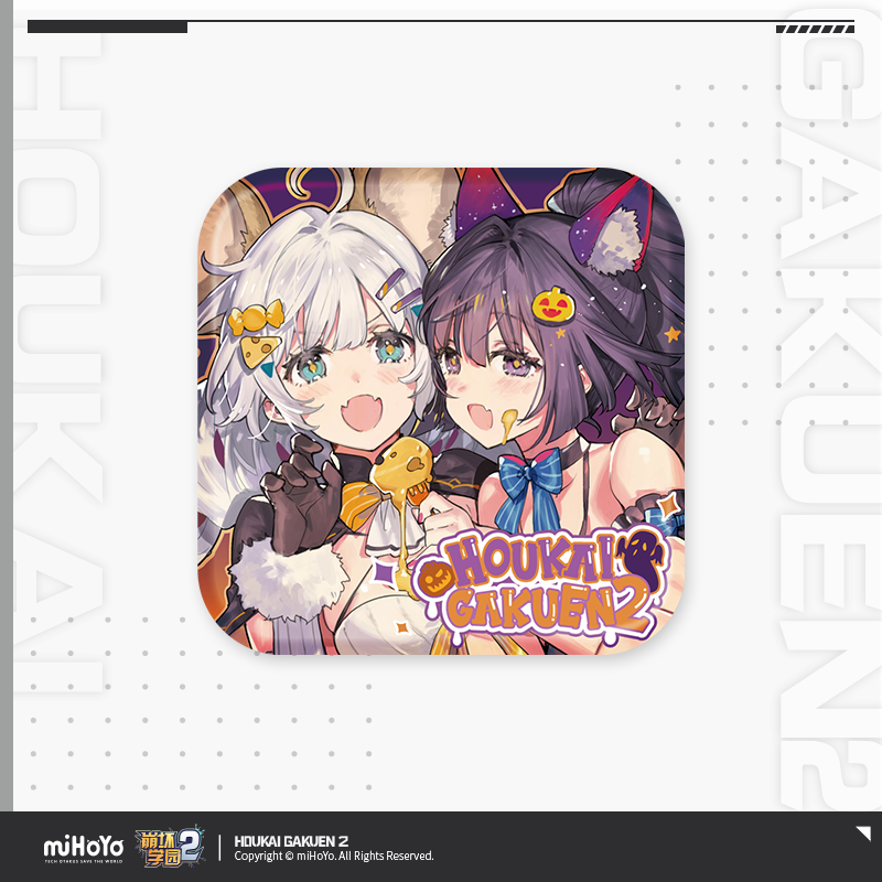 Badge [Houkai Gakuen 2] - Kiana / Raiden Mei - Sweet Invasion