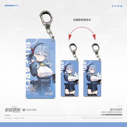 Acrylic Strap avec 1 face Lenticulaire [Blue Archive] Amau Ako