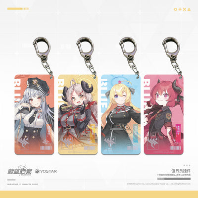 Acrylic Strap avec 1 face Lenticulaire [Blue Archive] Gourmet Research Club (Plusieurs modèles)