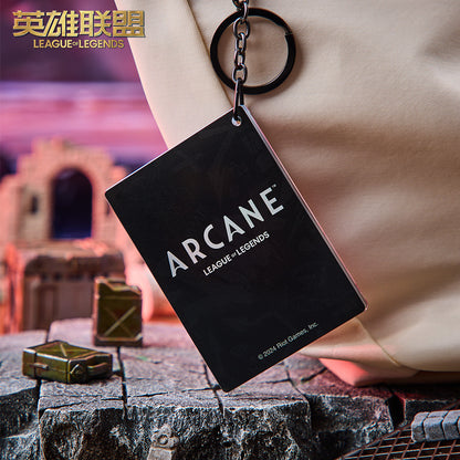 Acrylic Strap Magnétique [Arcane: League of Legends] - Jinx