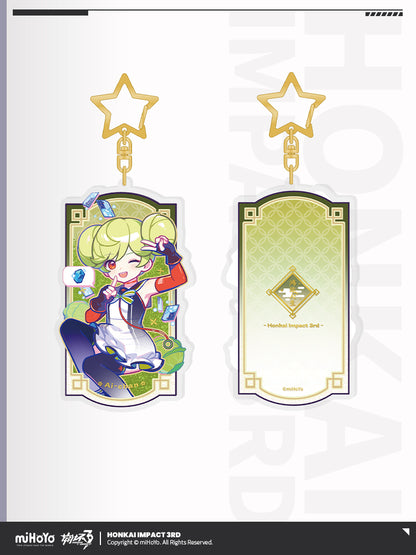 Glitter Acrylic Strap [Honkai Impact 3rd] - Lucky Life series (plusieurs modèles)