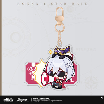 Acrylic Strap [Honkai: Star Rail] - Série Emoticônes / Sticker (plusieurs modèles)