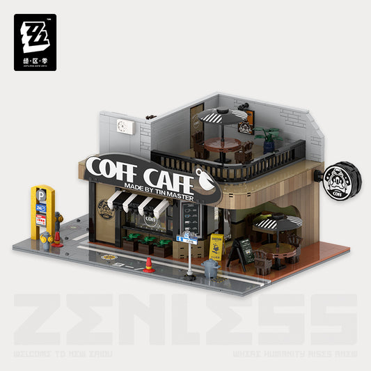 Maquette de Block a construire [ZZZ Zenless Zone Zero] - Coff Cafe - 6th Street Collection