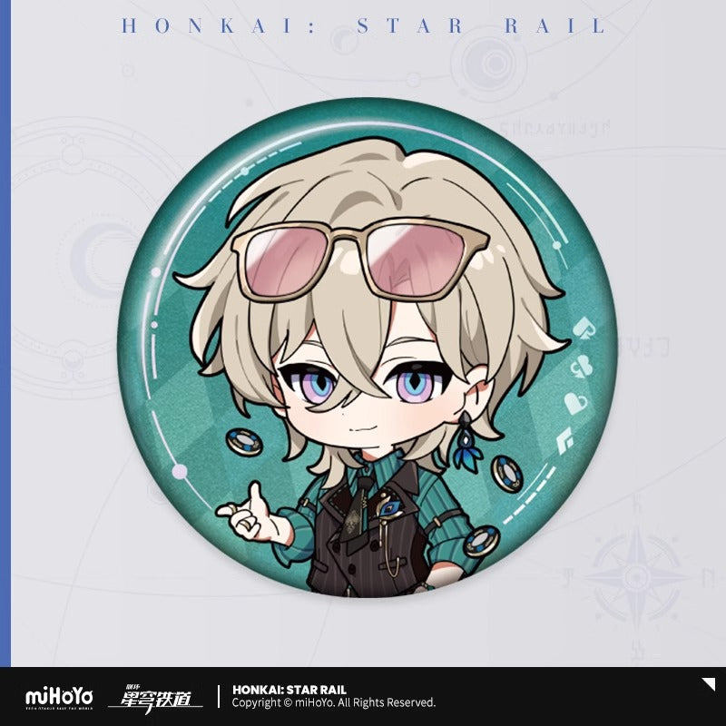 Badge [Honkai: Star Rail] - Aventurine Impressions - Limited