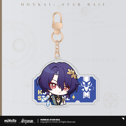 Acrylic Strap [Honkai: Star Rail] - Série Emoticônes / Sticker (plusieurs modèles)