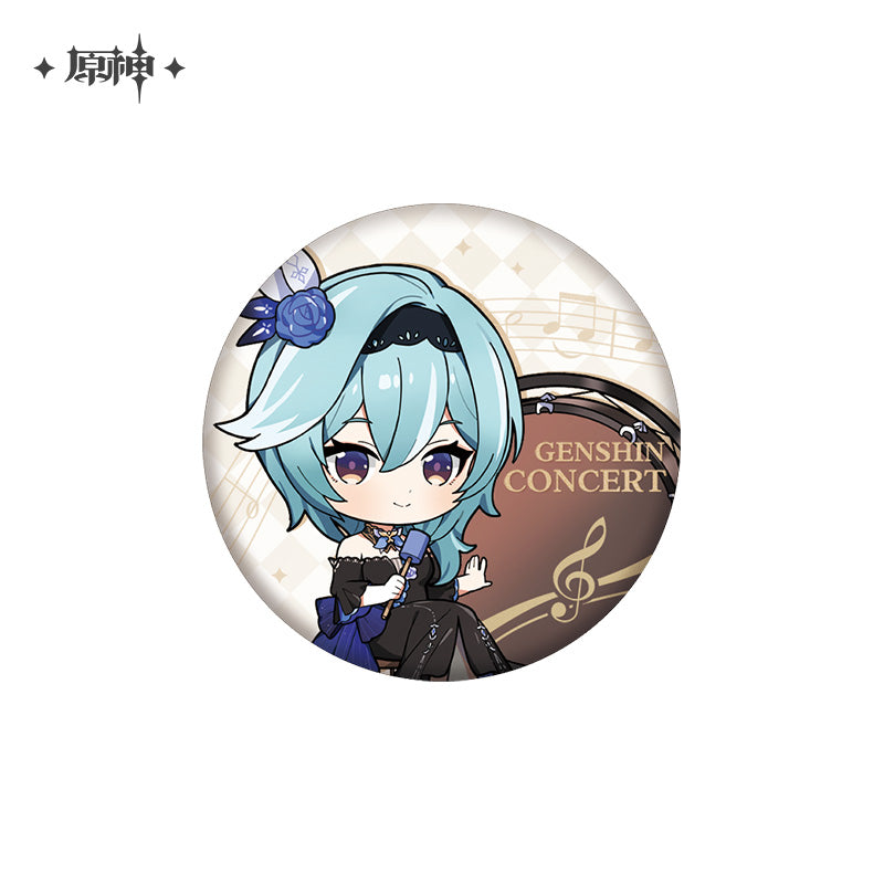 Badge [Genshin Impact] - Chibi ver. - GENSHIN CONCERT 2023 "Melodies of an Endless Journey" (plusieurs modèles)