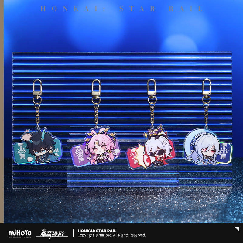 Acrylic Strap [Honkai: Star Rail] - Série Emoticônes / Sticker (plusieurs modèles)