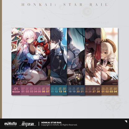 [Honkai: Star Rail] Calendrier de bureau 2024