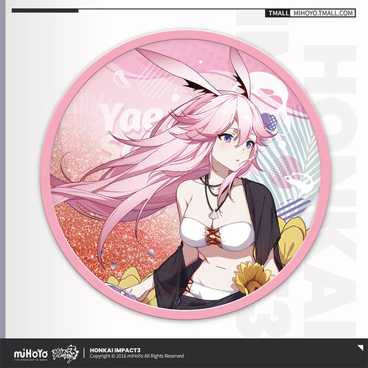 Dessous de verre / Acrylic Glitter Coaster [Honkai Impact 3rd] - Summer Cruise vol.1 (plusieurs modèles)