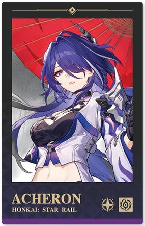 Carte / Polaroid [Honkai: Star Rail] - Acheron / Mei Bosenmori Raiden - Limited (plusieurs modèles)