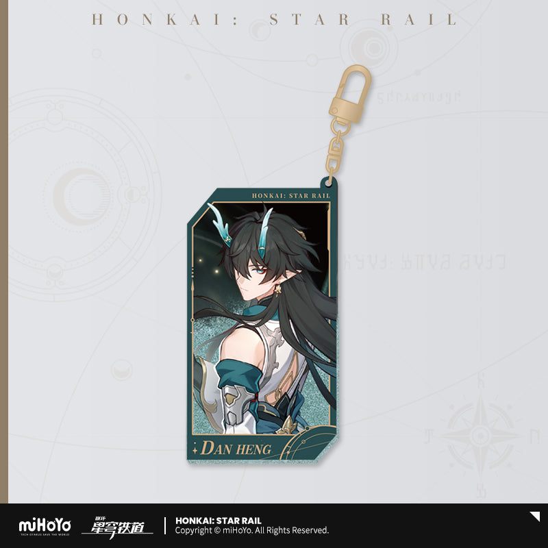 Strap Glitter Acrylic Glow In The Dark [Honkai: Star Rail] - Stellar Invitation series vol.1 (plusieurs modèles)