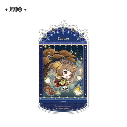 Acrylic Stand Diorama [Genshin Impact] - Starlight Letter Series (Plusieurs Modèles)