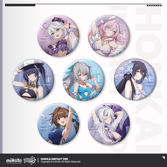 Badge [Honkai Impact 3rd] - Summer Cruise vol.3 (plusieurs modèles)