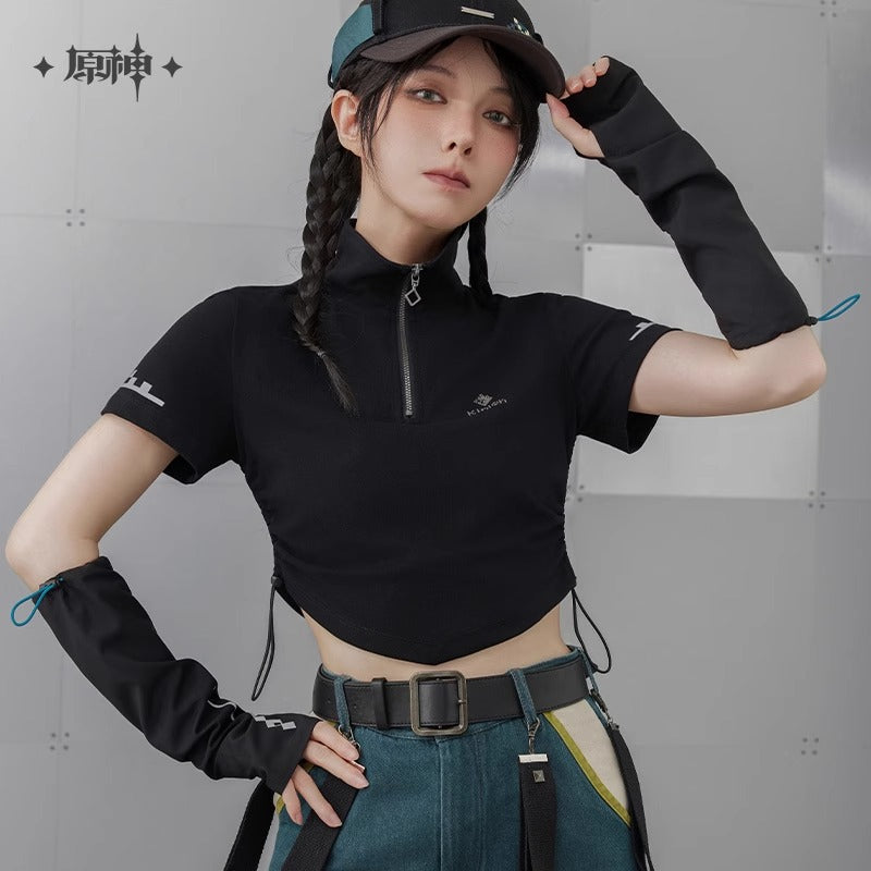 T Shirt Demi-Sleeve a Zip [Genshin Impact] - Kinich Impression Collection