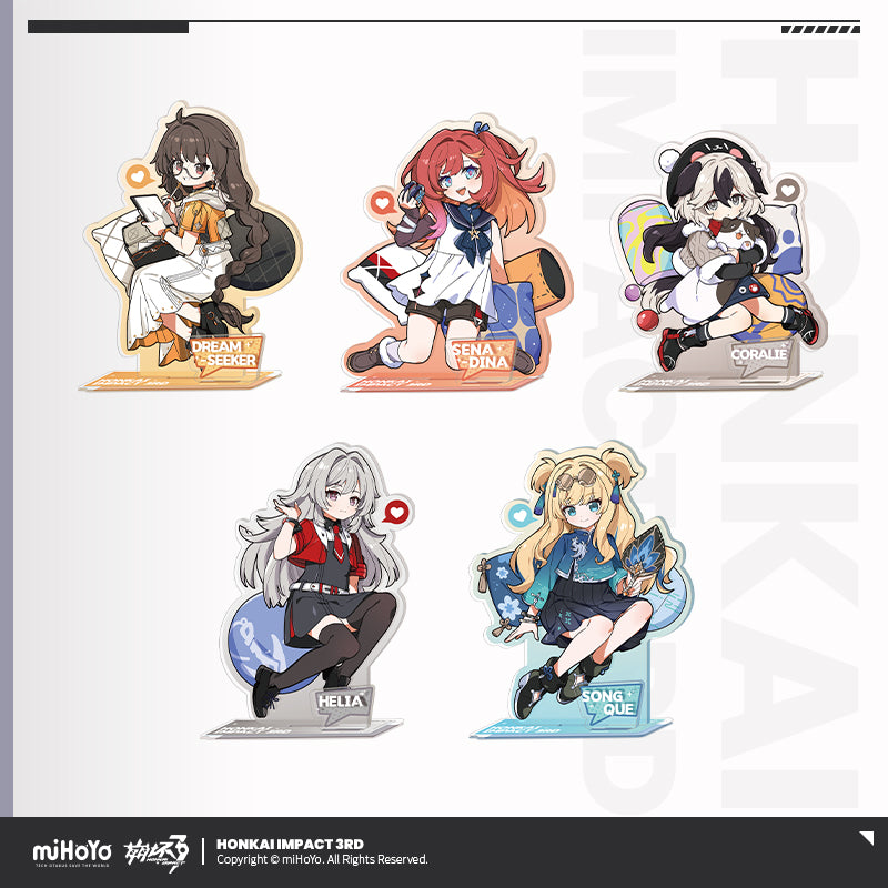 Acrylic Stand [Honkai Impact 3rd] - Part 2 - Chibi Tea Party - (Plusieurs Modèles)