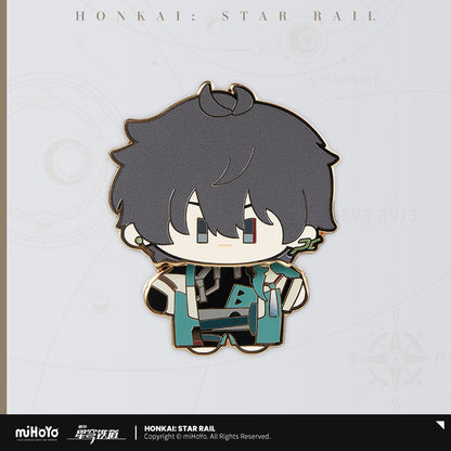 Badge Mouvant Metal [Honkai: Star Rail] - Chibi Doll Series