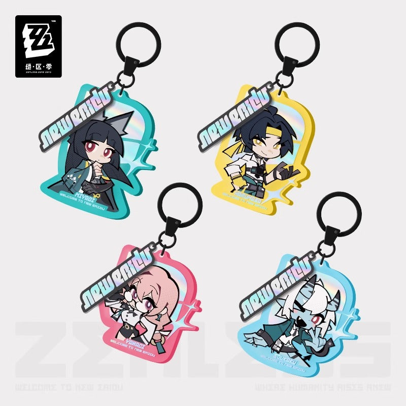 Acrylic Strap [ZZZ Zenless Zone Zero]  - H.S.O.S.6 / Section 6 - Chibi Series